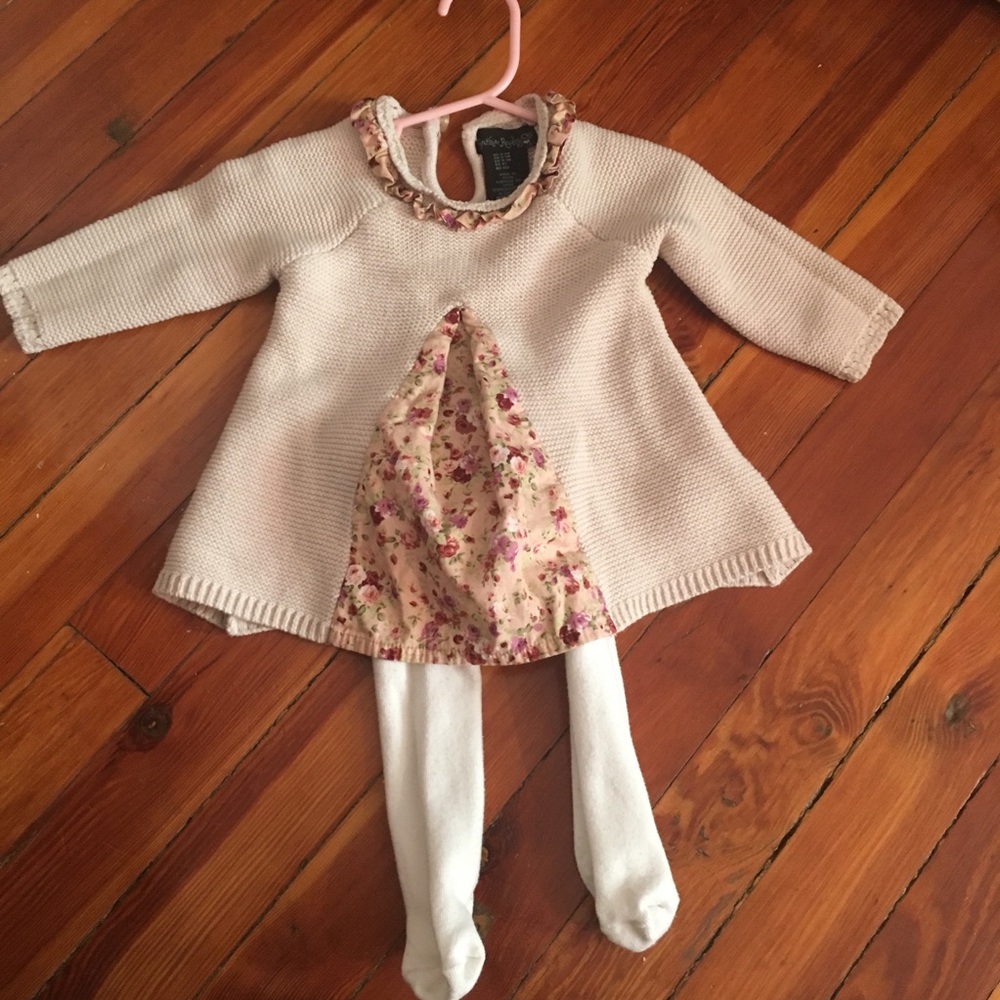 Cynthia Rowley infant knit dress & tights.